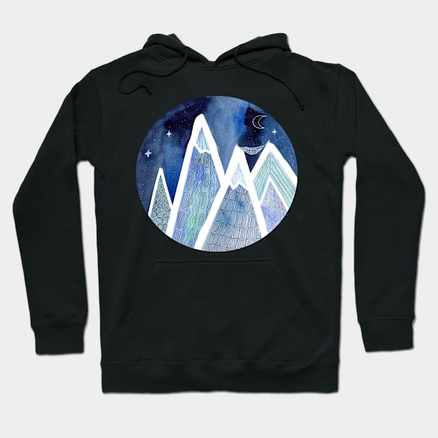 Sleeping on top of the world Hoodie by Sandraartist